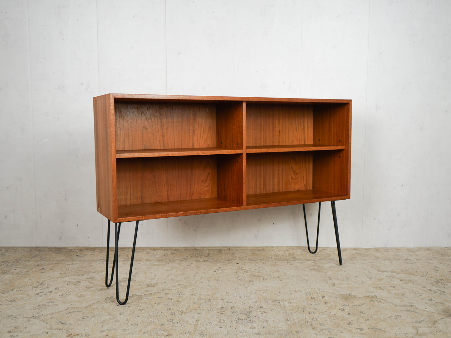 Teak Regal Bücherregal Vintage 60er Mid Century Retro Dänisch
