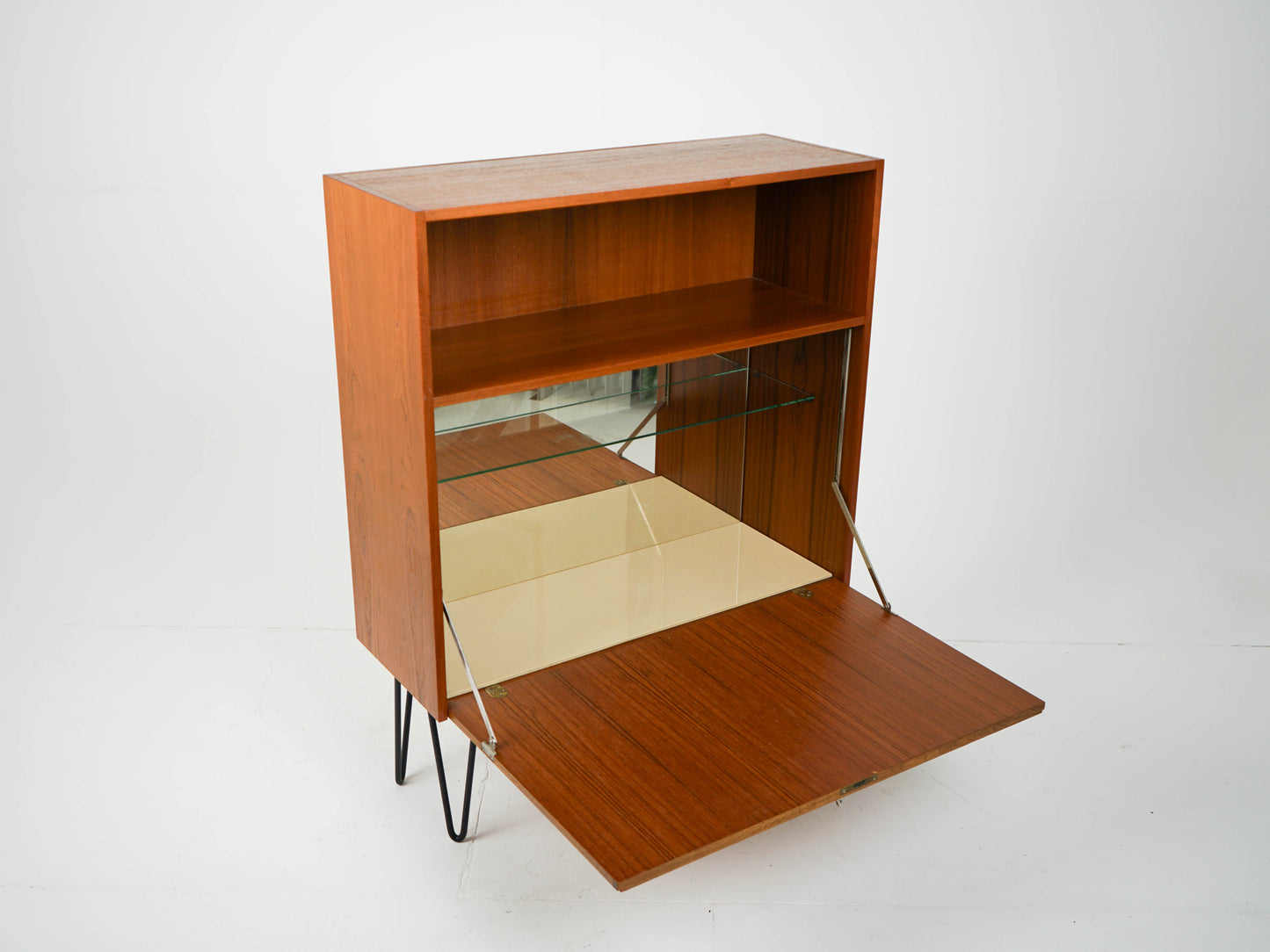 Teak Schrank Sideboard Bar Vintage 60er Mid Century