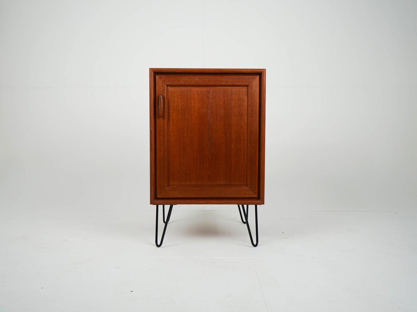 Teak Sideboard Schrank Nachttisch Vinyl Vintage Mid Century