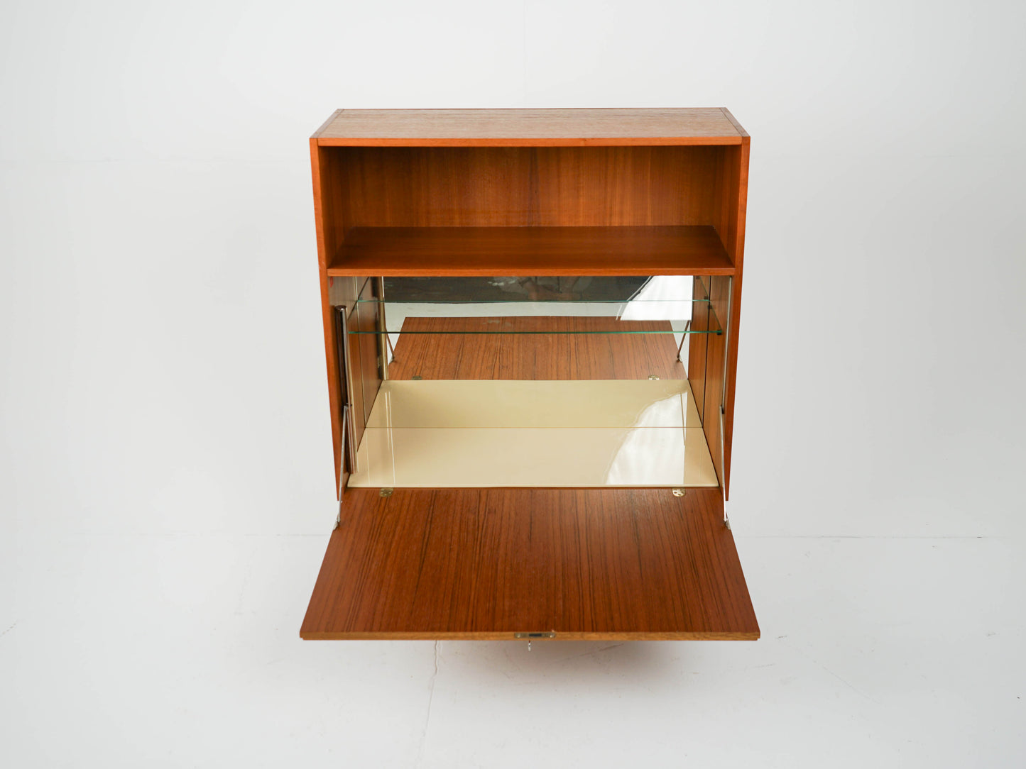 Teak Schrank Sideboard Bar Vintage 60er Mid Century