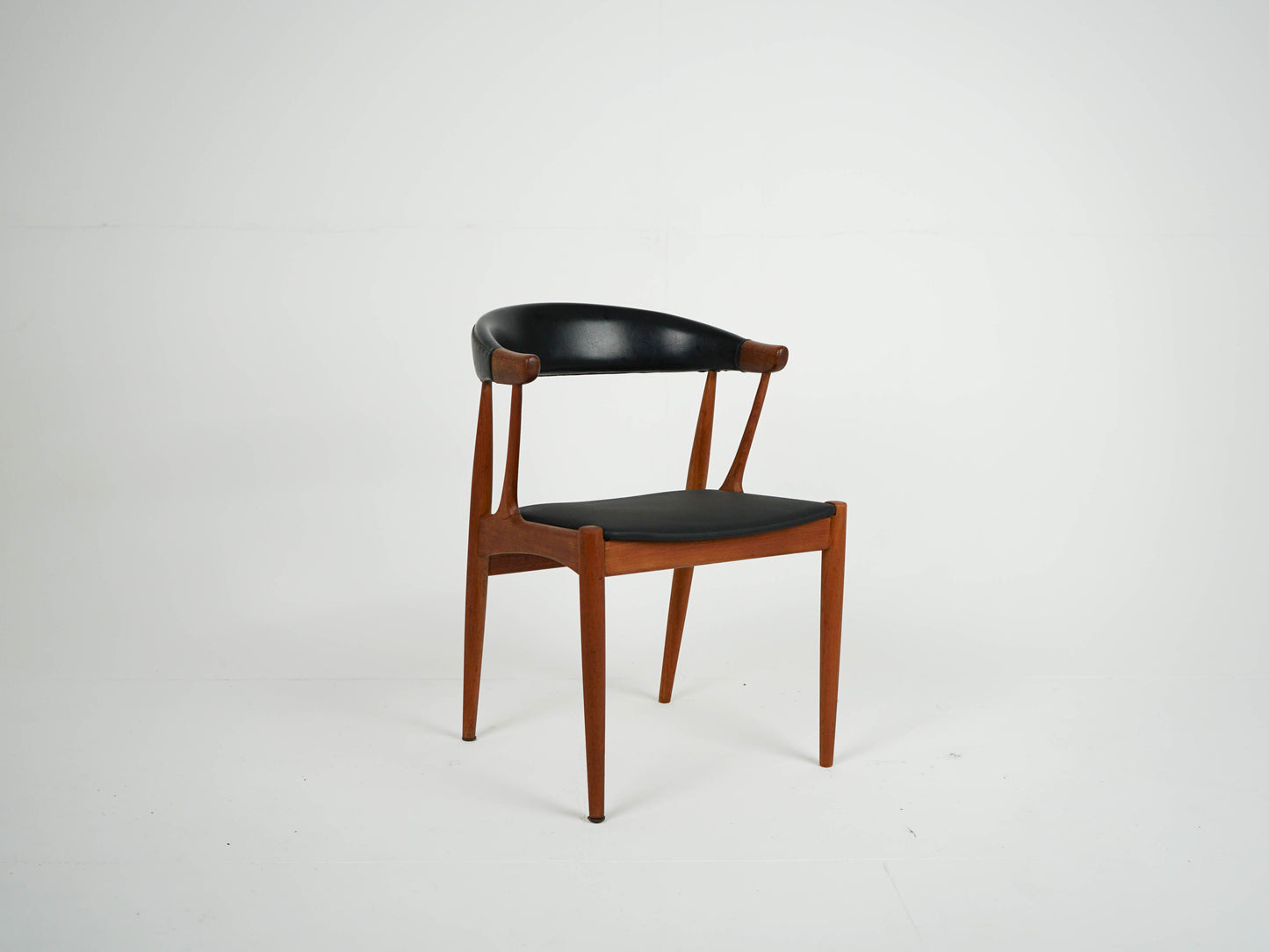 1v2 Teak Stuhl Johannes Andersen Mid Century Retro