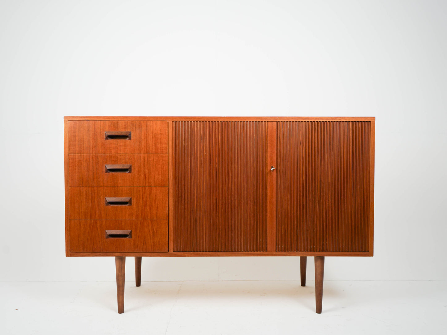 Teak Sideboard Kommode Anrichte Vintage 60er Mid Century