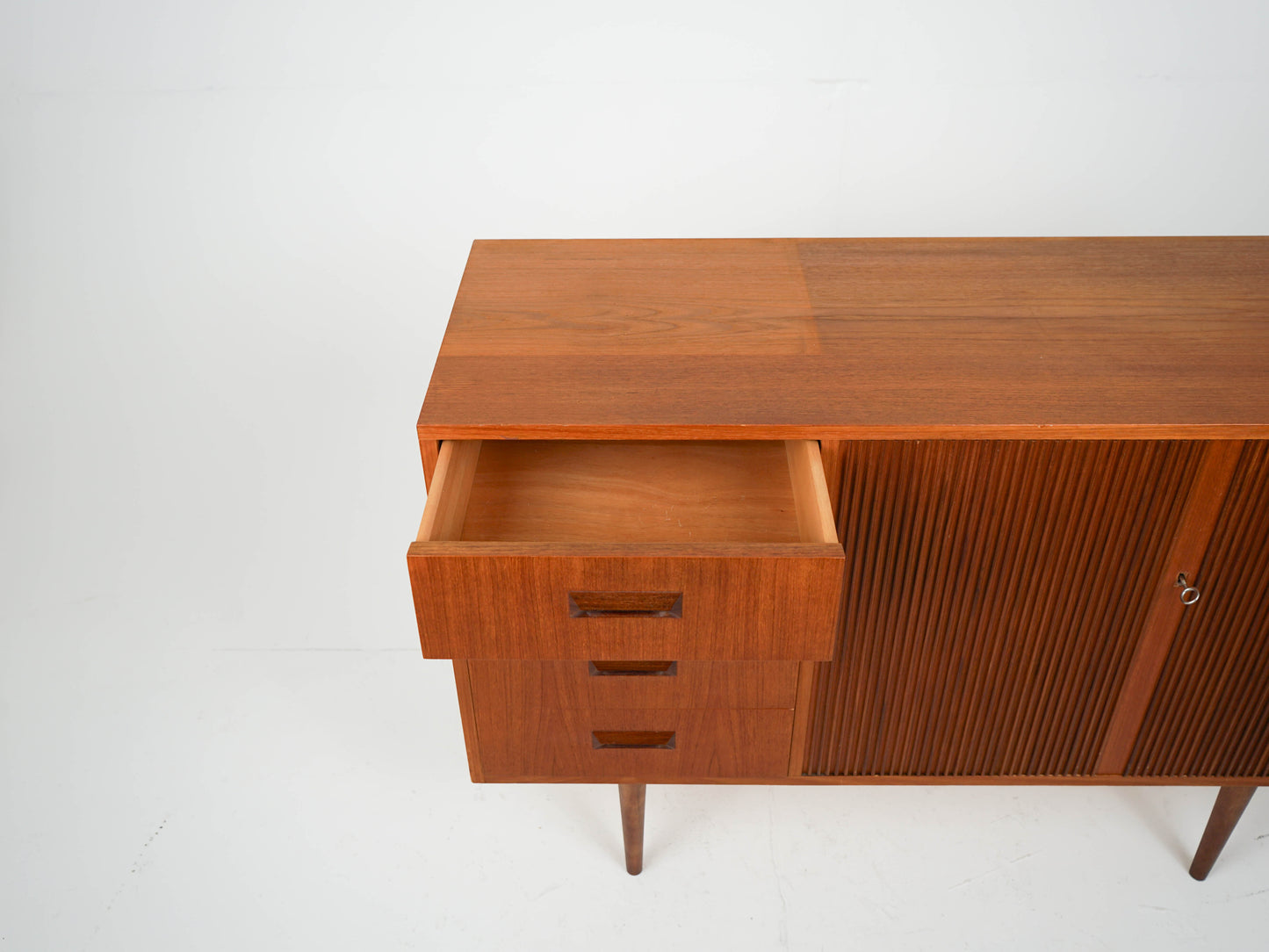 Teak Sideboard Kommode Anrichte Vintage 60er Mid Century
