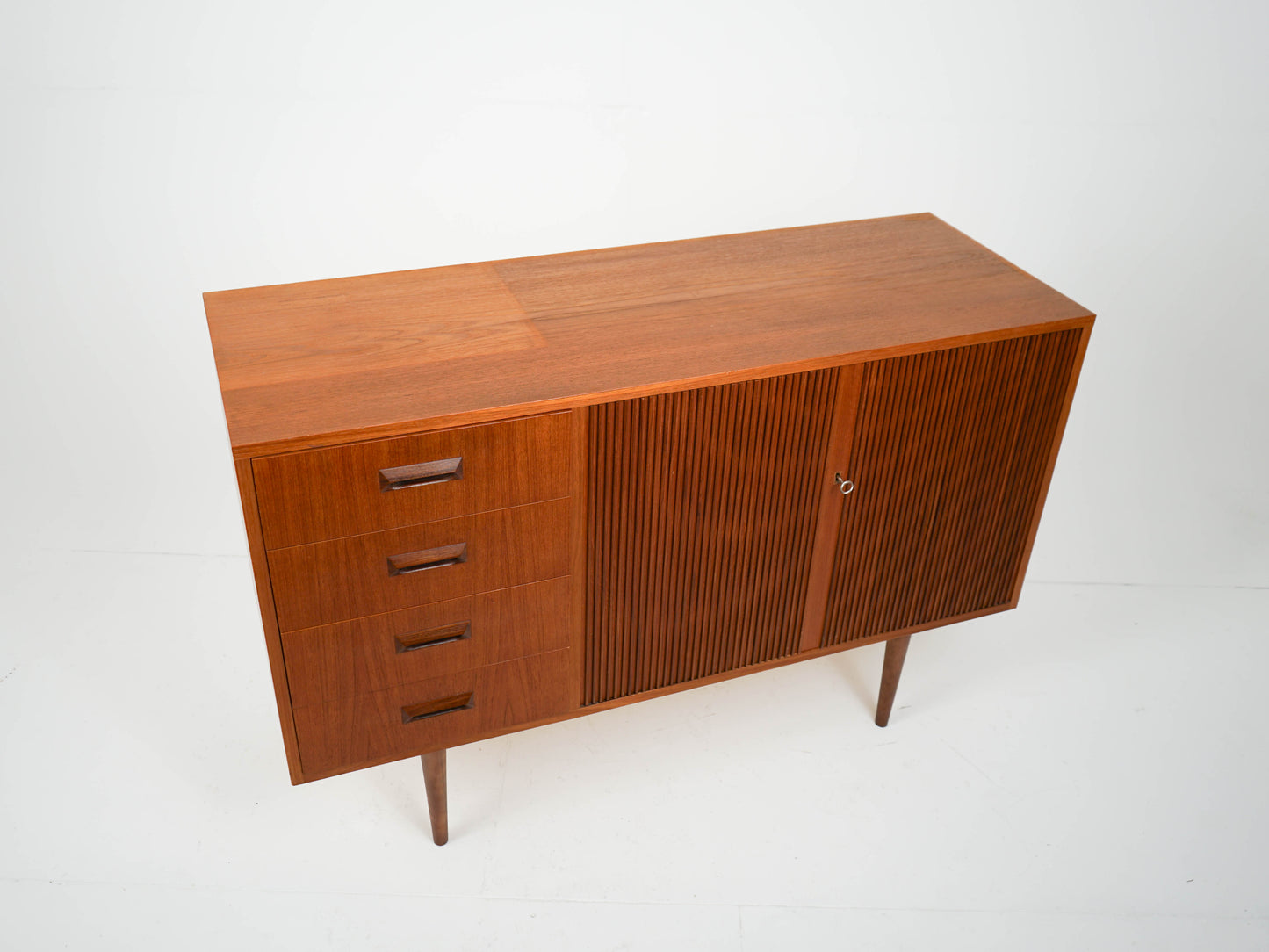 Teak Sideboard Kommode Anrichte Vintage 60er Mid Century