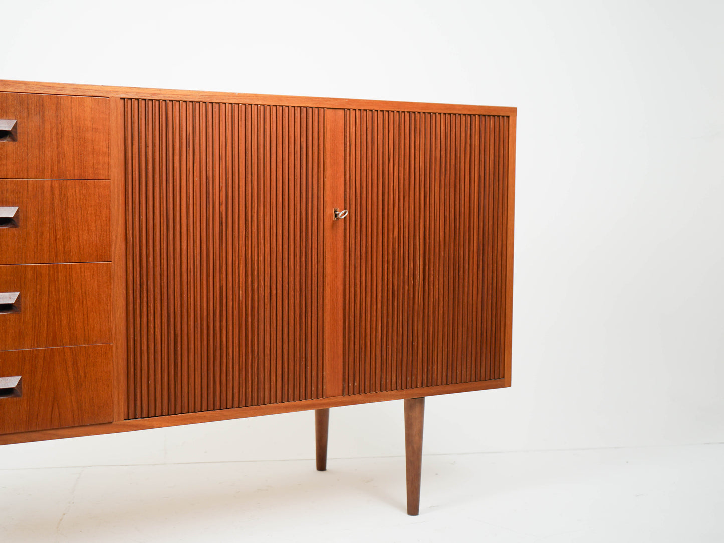 Teak Sideboard Kommode Anrichte Vintage 60er Mid Century