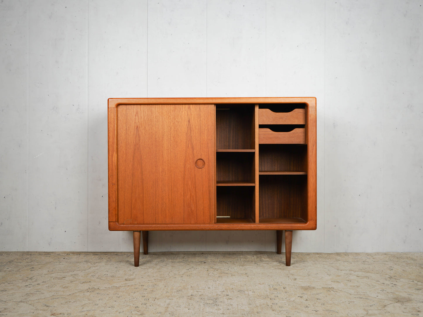 Teak Sideboard Kommode Anrichte Dänisch Vintage 60er Mid Century
