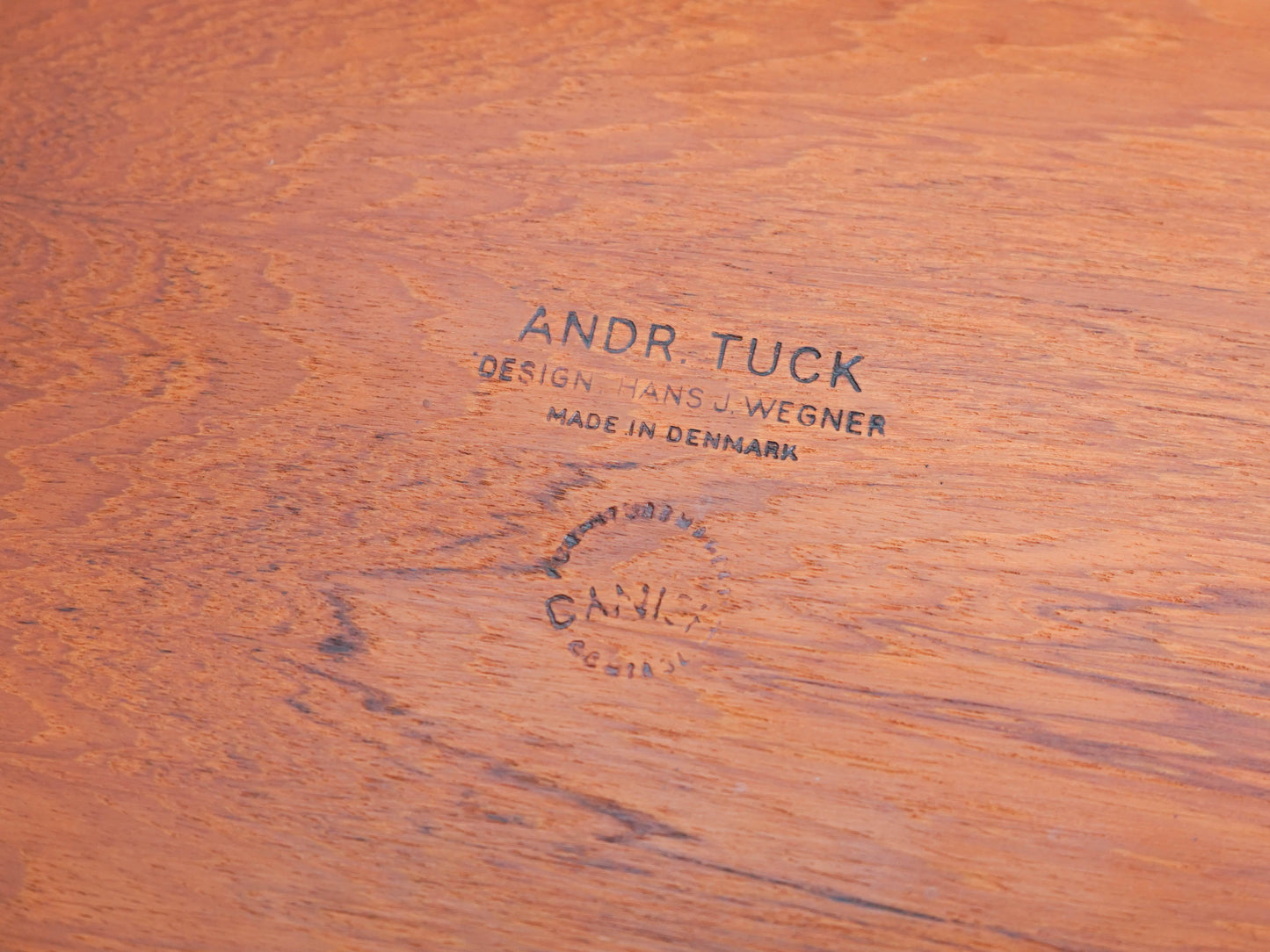 Teak Satztische Beistelltisch Hans J. Wegner für Andreas Tuck