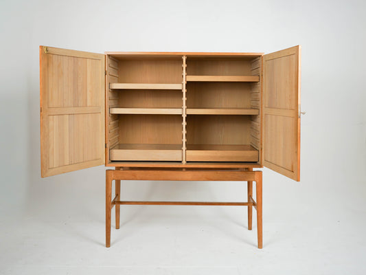 Geschirrschrank Eiche von Kurt Ostervig Vintage 60er Mid Century