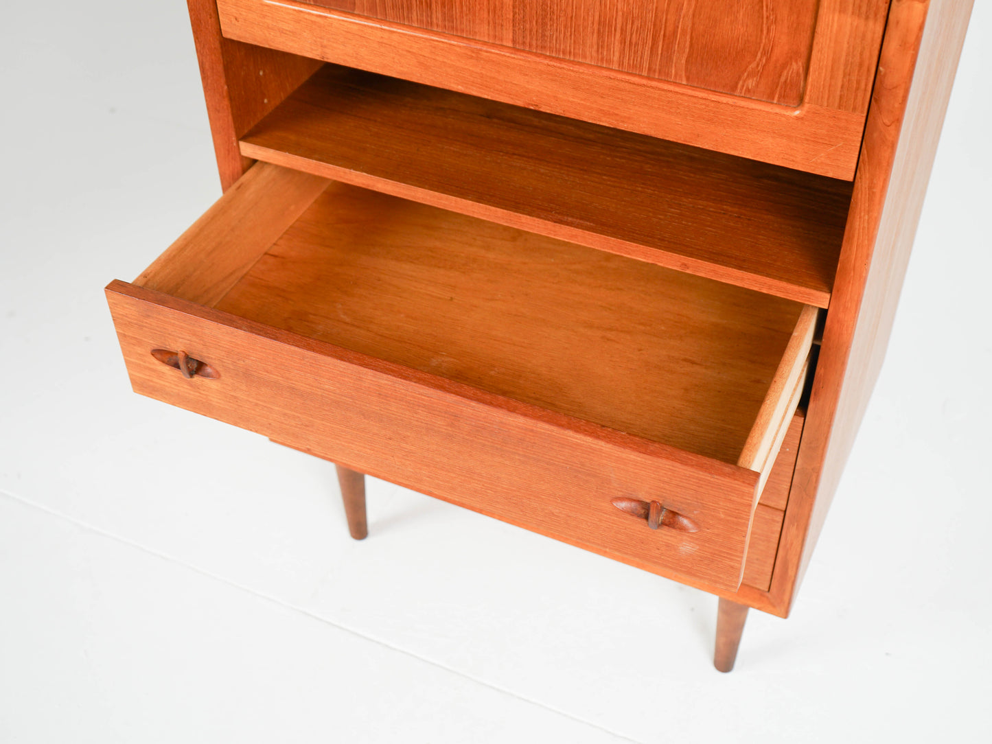 Teak Regal Schrank Sideboard Bar Vintage 60er Mid Century