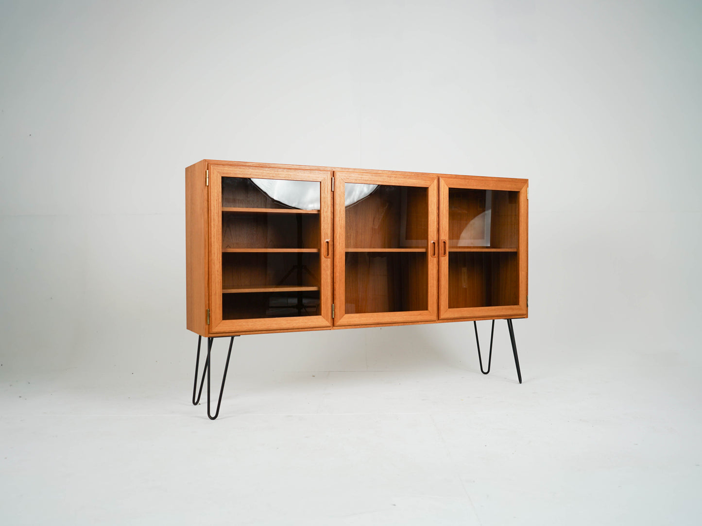 Vintage Teak Vitrine Anrichte Sideboard Anrichte Mid Century