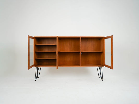 Vintage Teak Vitrine Anrichte Sideboard Anrichte Mid Century