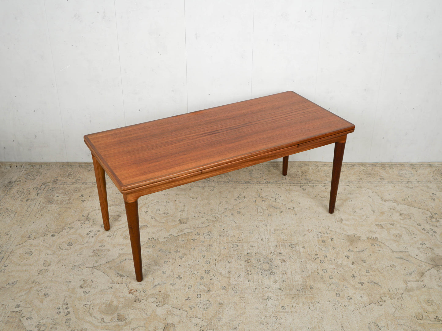Teak Tisch Couchtisch ausziehbar Dänisch Vintage 60er Mid Century