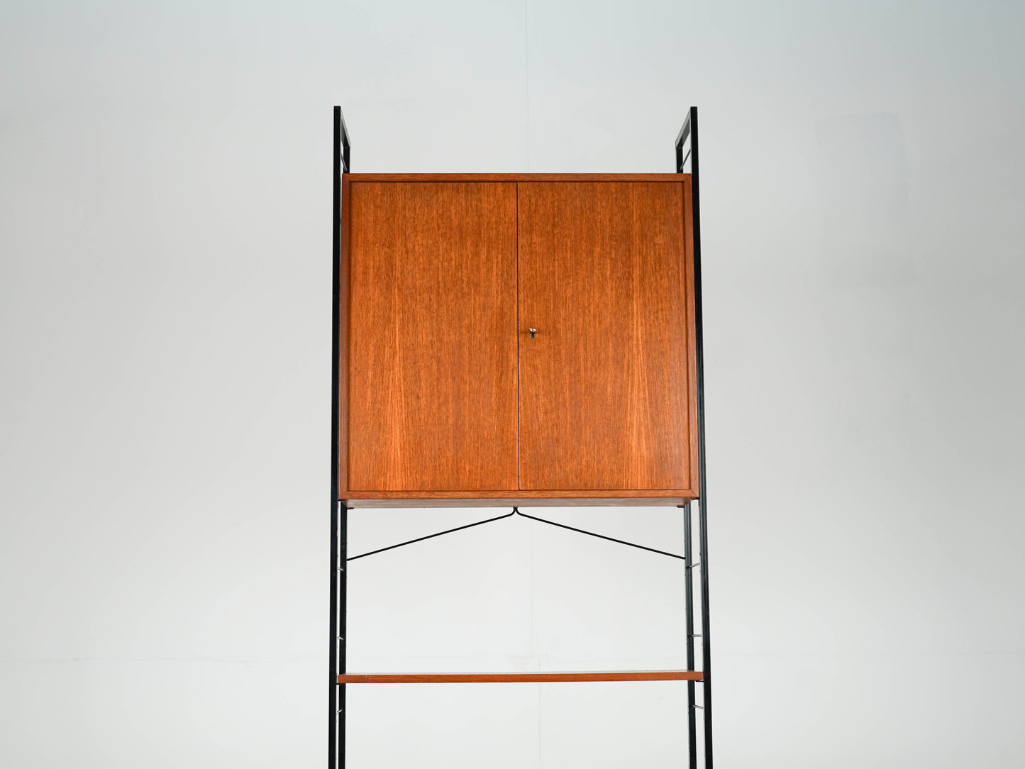 Vintage Teak Regal Bücherregal freistehend Mid Century