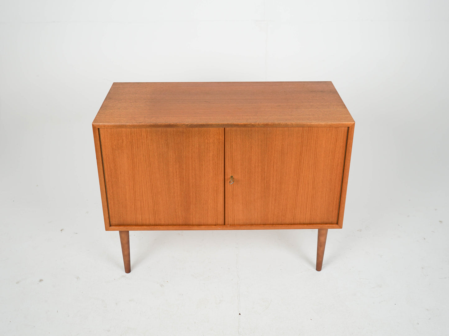 Teak Sideboard Regal Anrichte Vinyl Vintage Mid Century