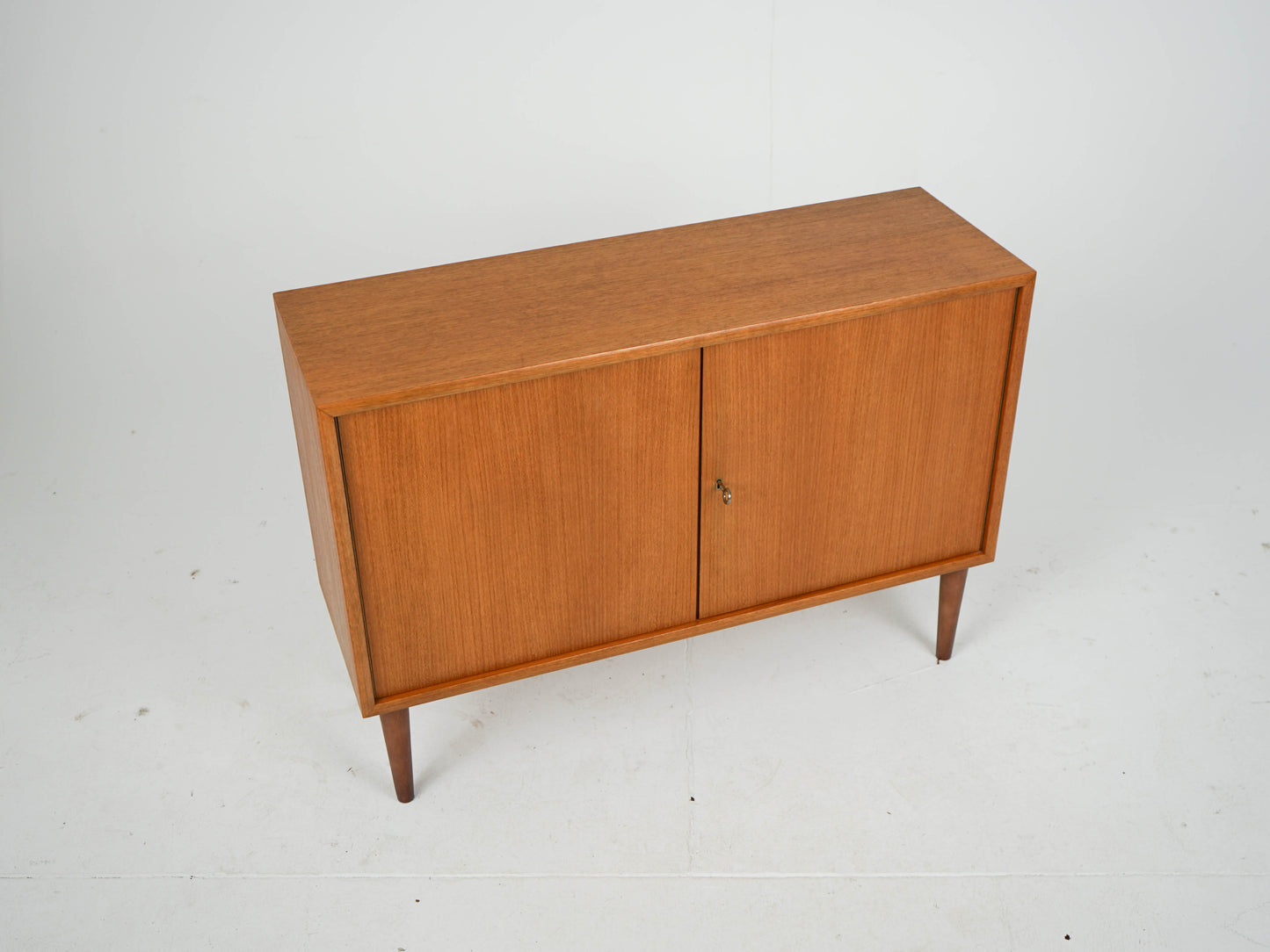 Teak Sideboard Regal Anrichte Vinyl Vintage Mid Century