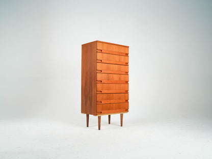 Vintage Teak Kommode Tallboy Anrichte Mid Century
