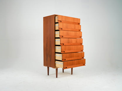 Vintage Teak Kommode Tallboy Anrichte Mid Century