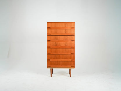 Vintage Teak Kommode Tallboy Anrichte Mid Century