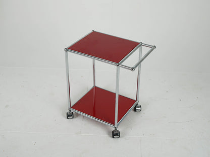 USM Haller Barwagen Rubinrot used
