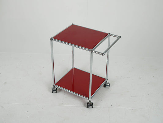 USM Haller Barwagen Rubinrot used