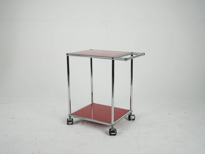 USM Haller Barwagen Rubinrot used