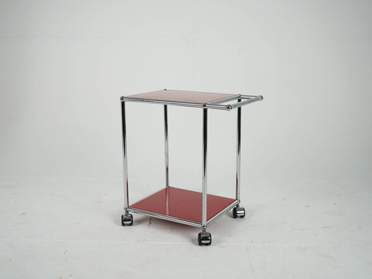 USM Haller Barwagen Rubinrot used