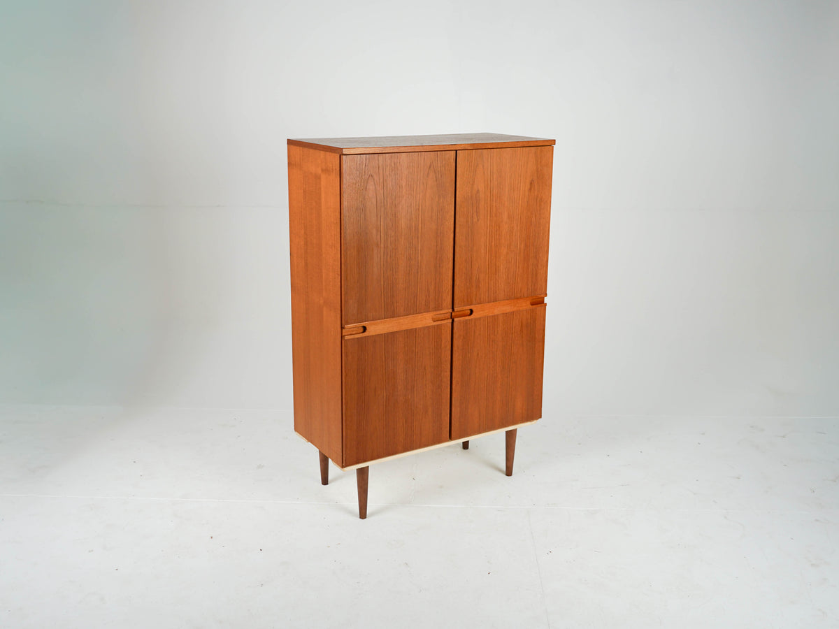 Teak Schrank Bar Vintage 60er Mid Century