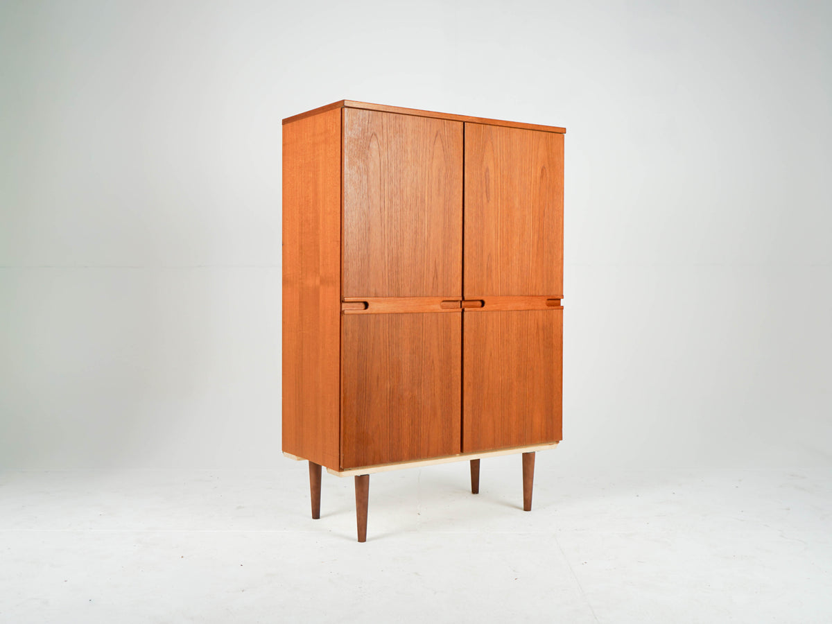 Teak Schrank Bar Vintage 60er Mid Century