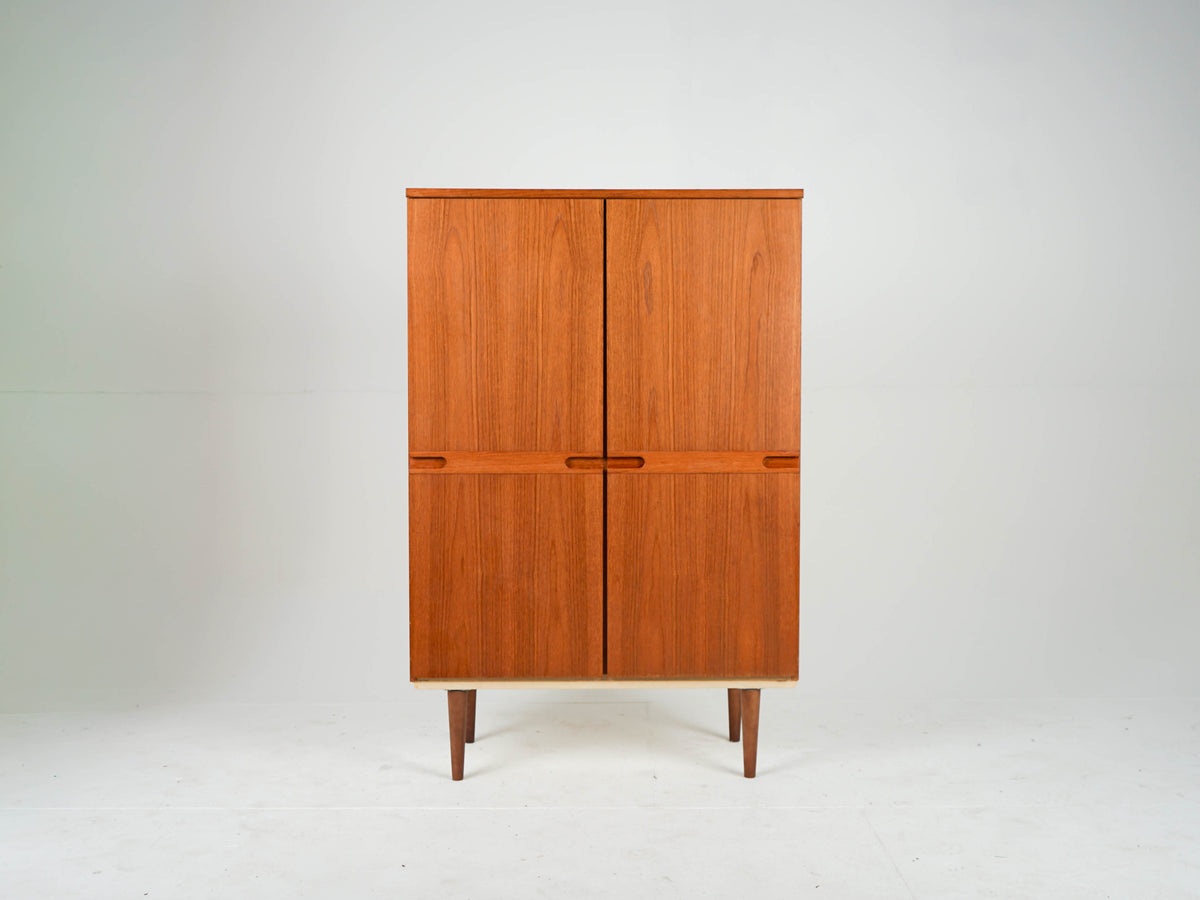 Teak Schrank Bar Vintage 60er Mid Century