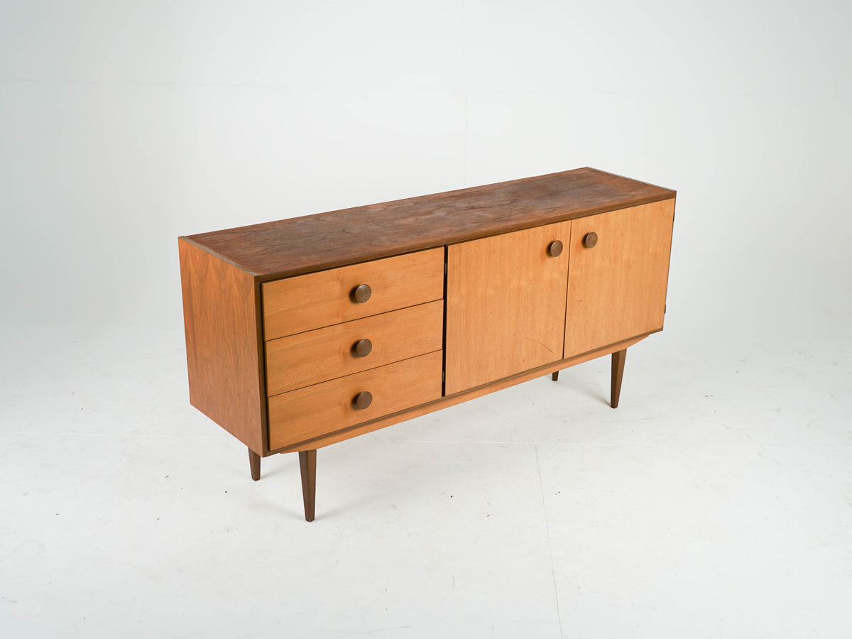 Teak Sideboard Schrank Bar Vintage 60er Mid Century