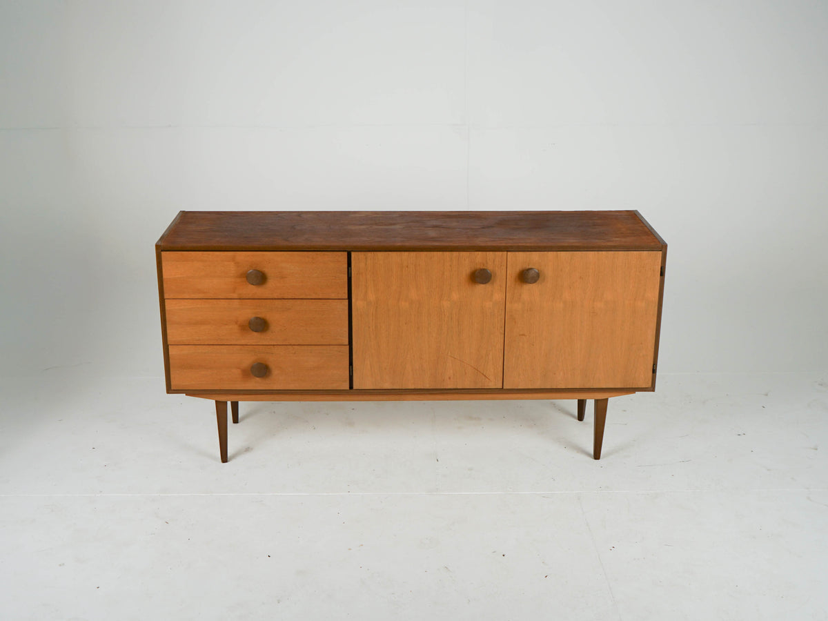 Teak Sideboard Schrank Bar Vintage 60er Mid Century