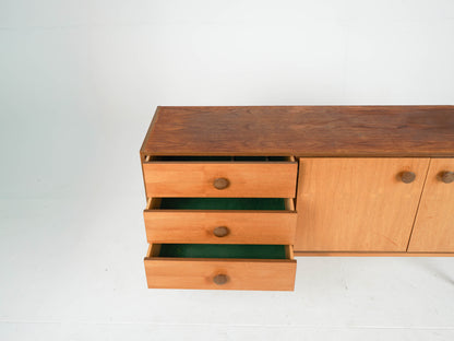 Teak Sideboard Schrank Bar Vintage 60er Mid Century