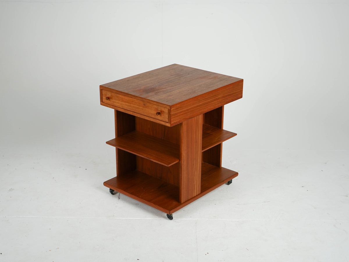Vintage Teak Couchtisch Beistelltisch Anrichte Mid Century