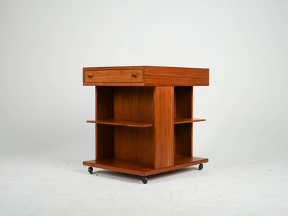 Vintage Teak Couchtisch Beistelltisch Anrichte Mid Century