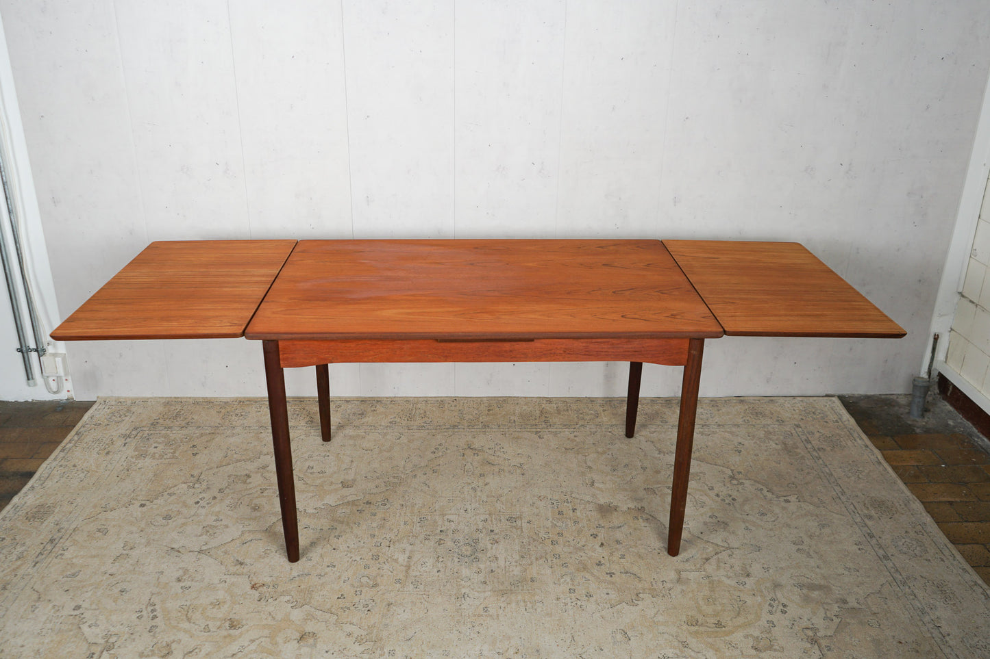 Teak Esstisch Tisch ausziehbar Dänisch Vintage 60er Mid Century