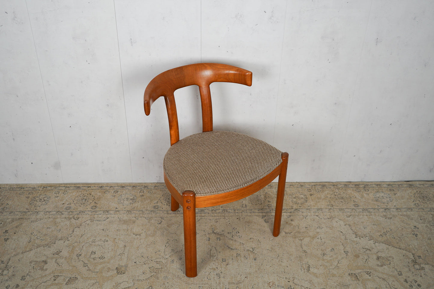 Hammer Chair Teak Stuhl Esszimmerstuhl Vintage 60er Mid Century