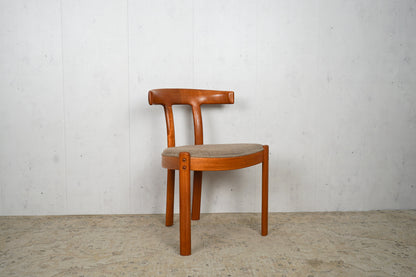 Hammer Chair Teak Stuhl Esszimmerstuhl Vintage 60er Mid Century