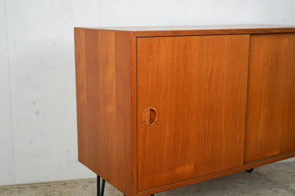 Teak Sideboard Kommode Anrichte Dänisch Vintage 60er Mid Century