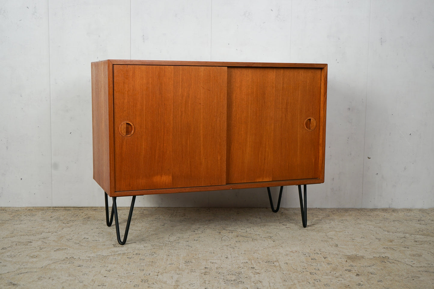 Teak Sideboard Kommode Anrichte Dänisch Vintage 60er Mid Century