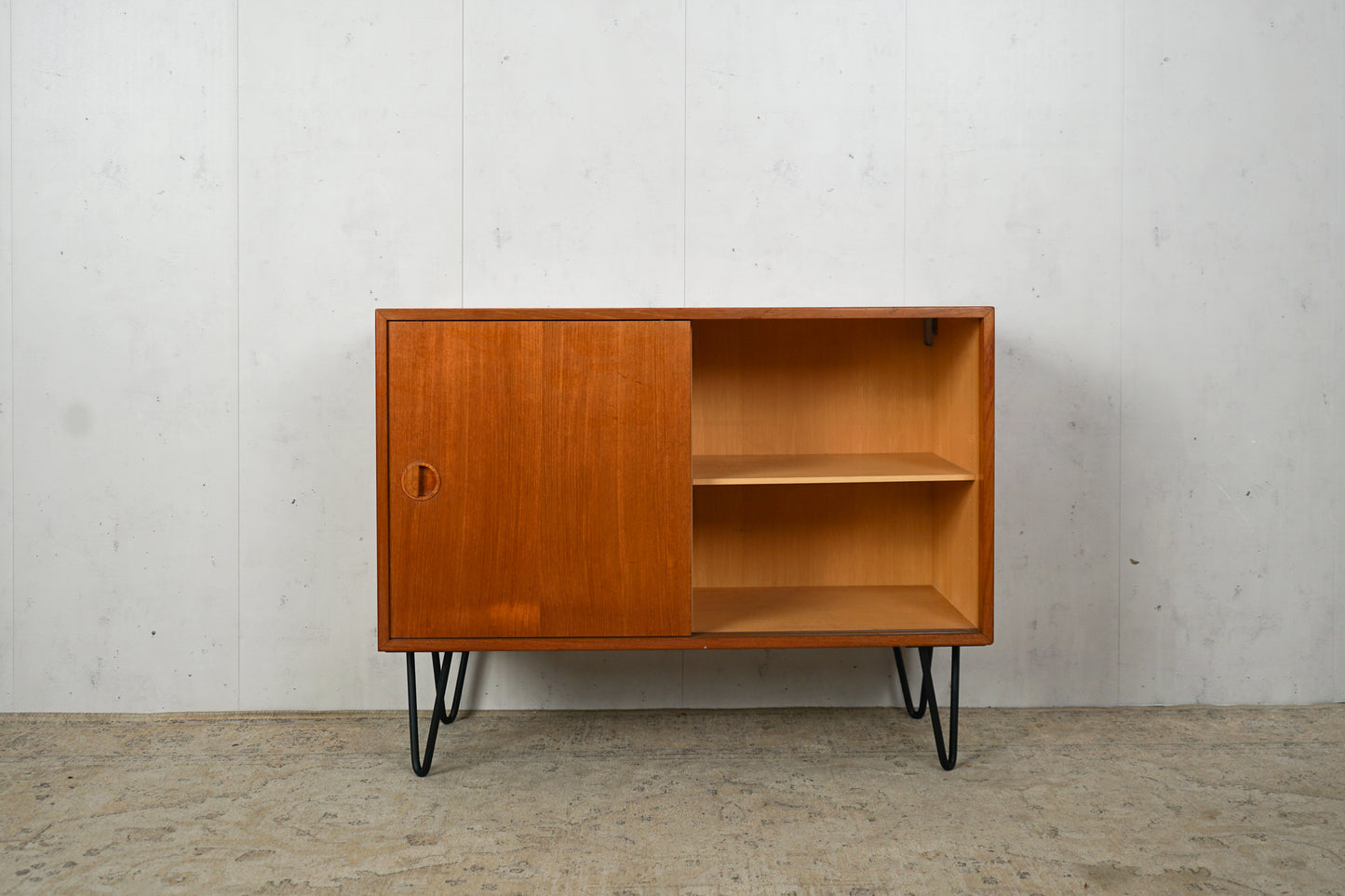 Teak Sideboard Kommode Anrichte Dänisch Vintage 60er Mid Century