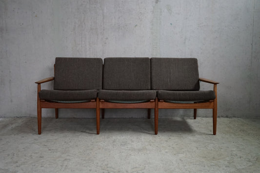 Arne Vodder 3 Sitzer Sofa Vintage Dänisch Mid Century Couch