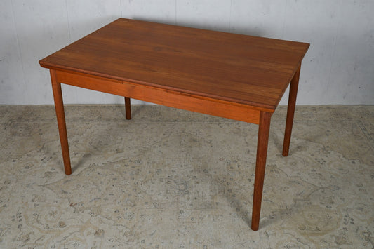 Teak Esstisch Tisch ausziehbar Dänisch Vintage 60er Mid Century
