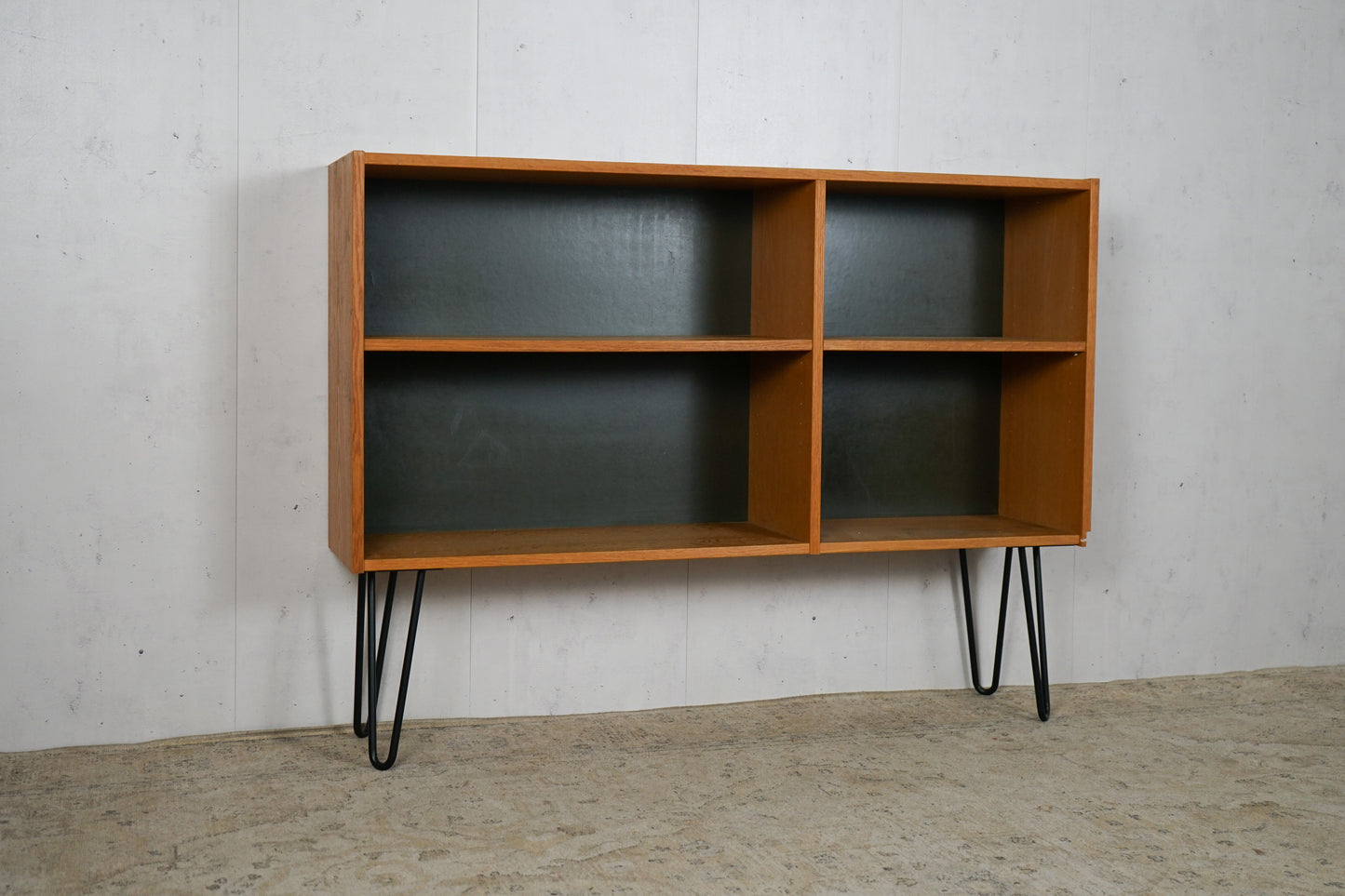 Teak Regal Bücherregal Vintage 60er Mid Century Retro Dänisch