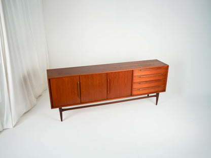 RT200 Teak Sideboard von Heinrich Riestenpatt Vintage Mid Century