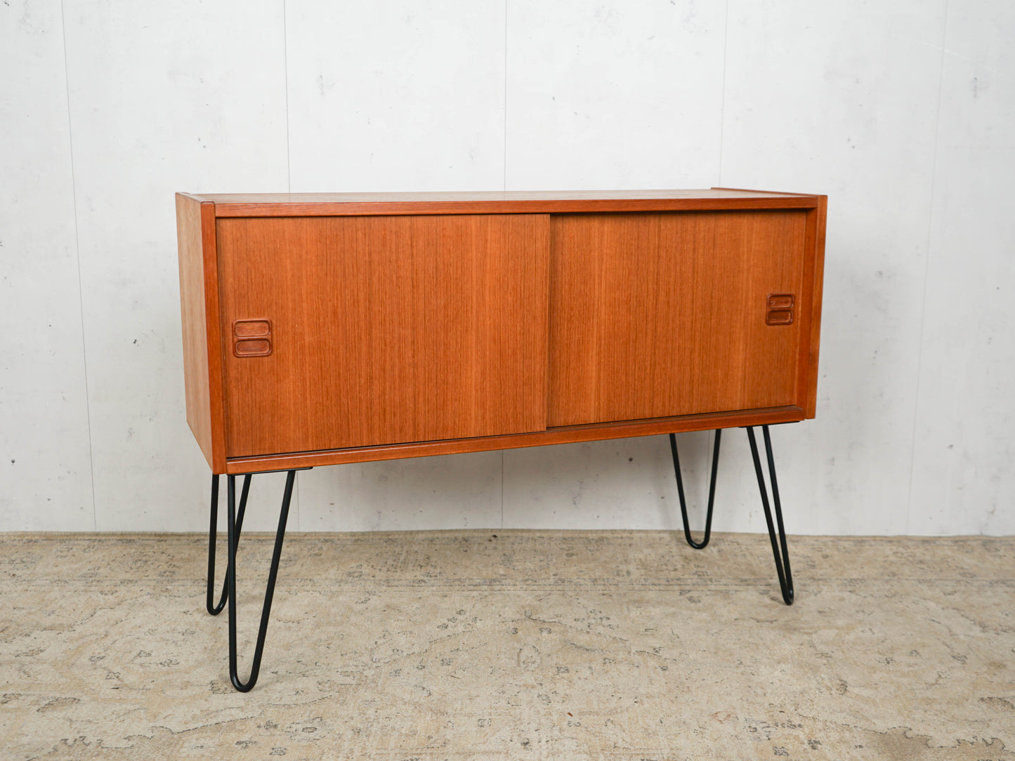 Teak Sideboard Kommode Anrichte Dänisch Vintage 60er Mid Century