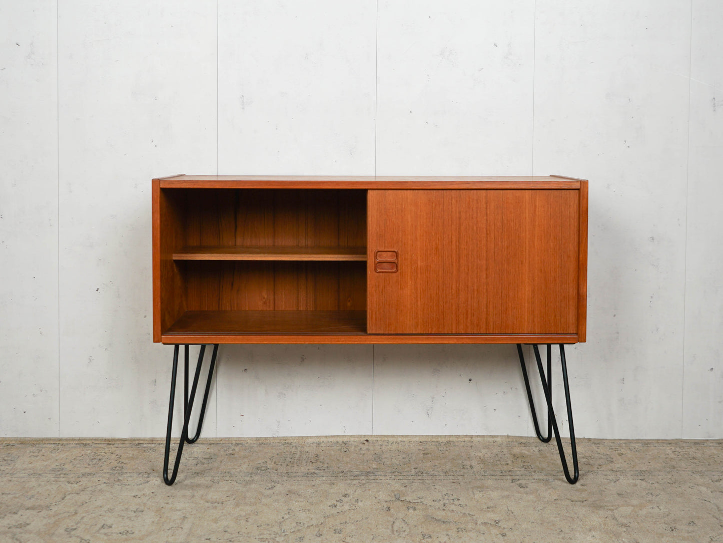 Teak Sideboard Kommode Anrichte Dänisch Vintage 60er Mid Century