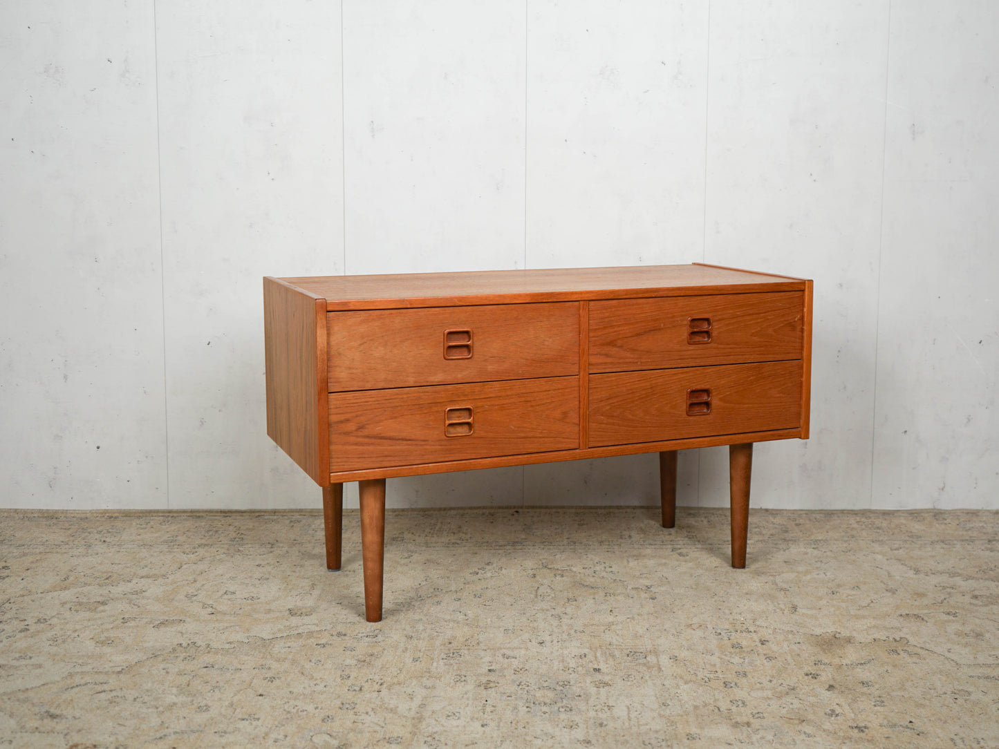 Teak Kommode Retro Dänisch Vintage 60er Mid Century