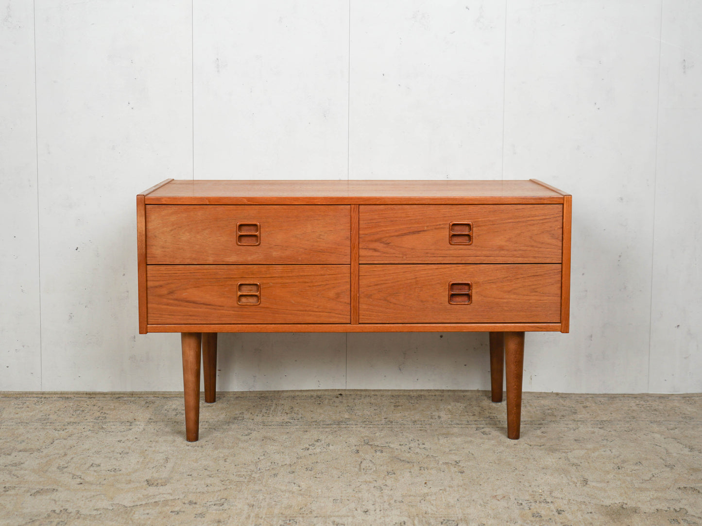 Teak Kommode Retro Dänisch Vintage 60er Mid Century