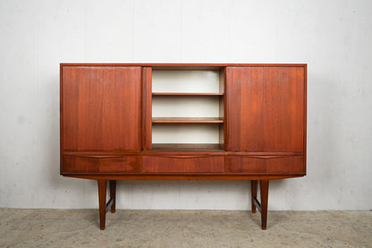 Teak Highboard Sideboard Dänisch Vintage 60er Mid Century