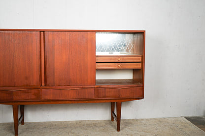 Teak Highboard Sideboard Dänisch Vintage 60er Mid Century